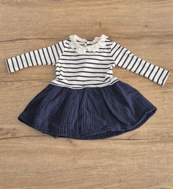 Robe ML à col 12 mois