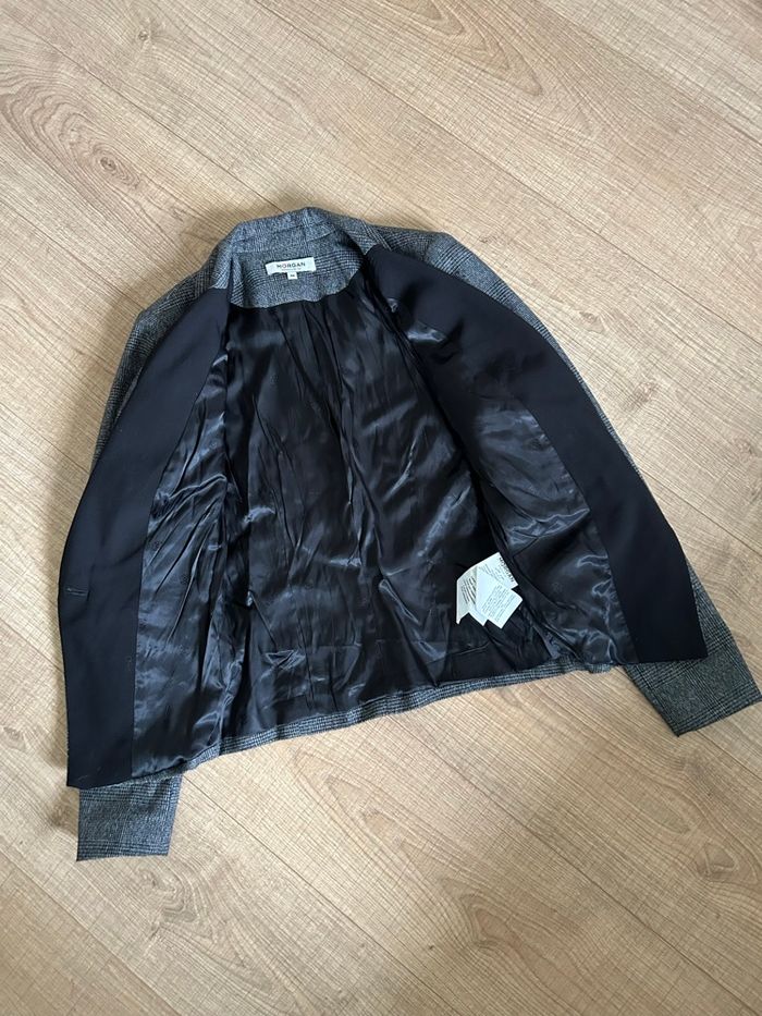 Blazer gris et noir Morgan taille 36 jamais porté - photo numéro 9