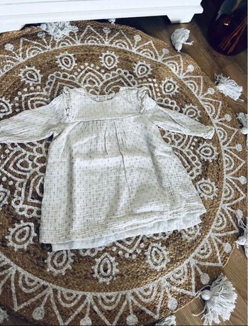 Jolie robe en gaz de coton Eden&victor 18mois