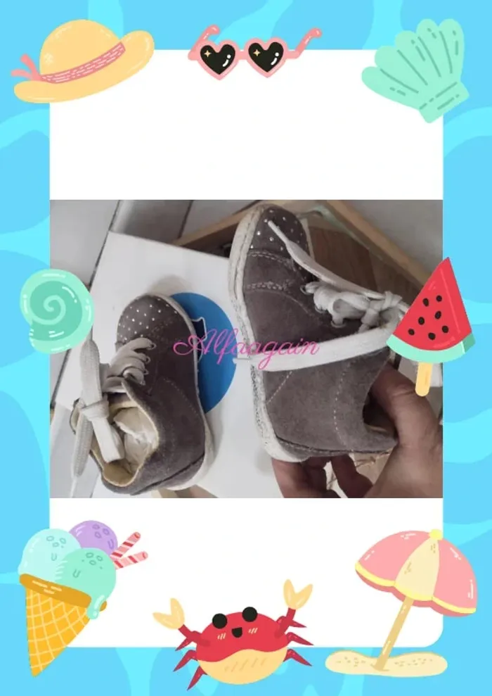 Chaussures neuves bébé 19 fille - photo numéro 8