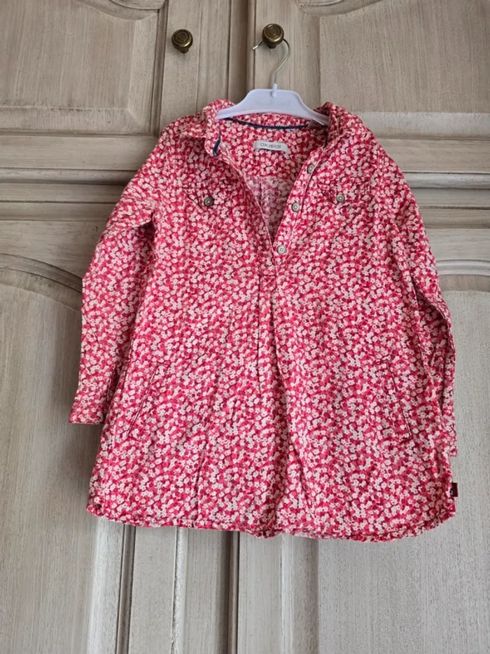 Chemise blouse liberty fleurie okaïdi 3 ans