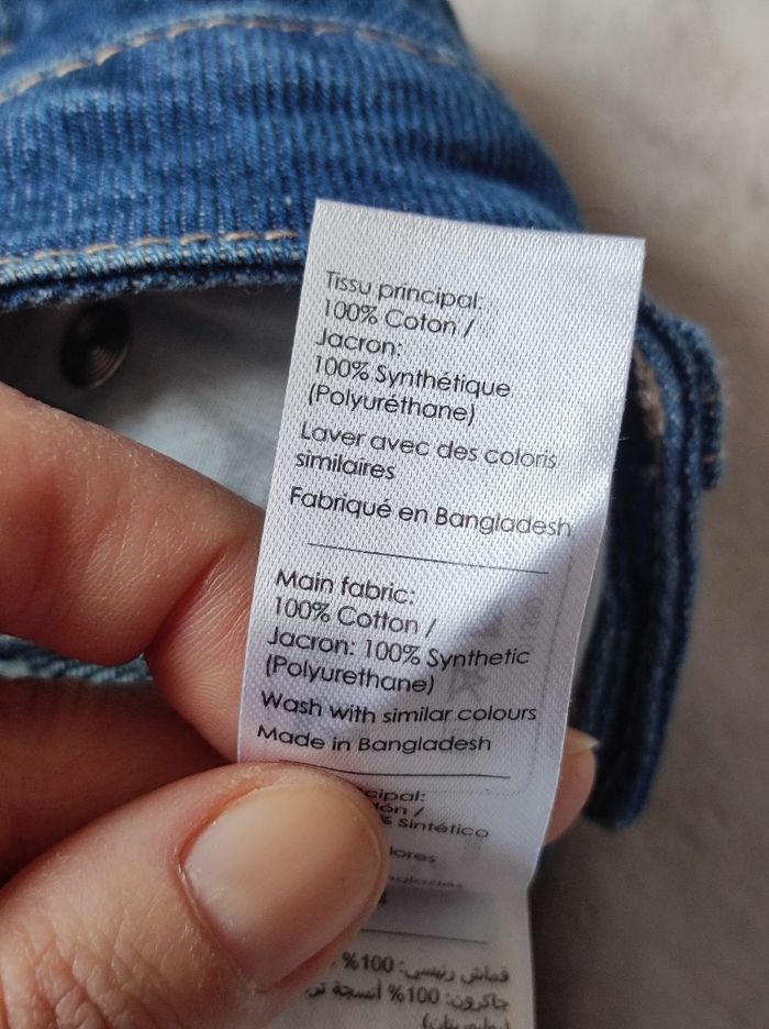 Jeans taille haute taille 34 - photo numéro 5