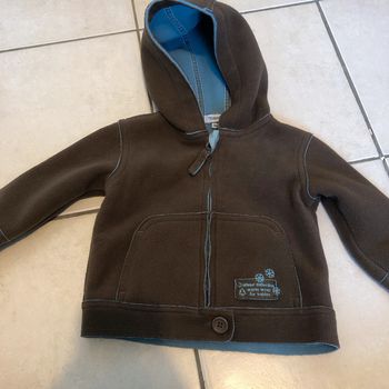 Veste polaire 18 mois zippé