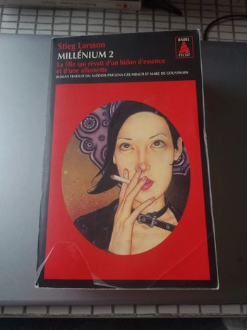 Millénium 2. La fille qui rêvait d'un bidon d'essence et d'une allumette