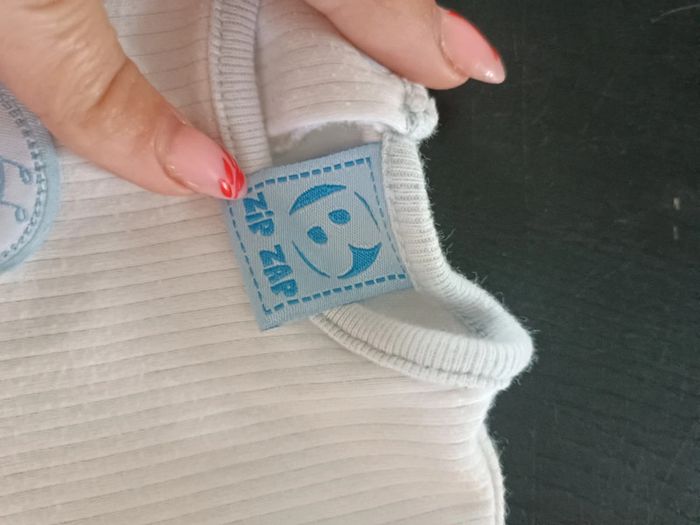 Tee shirt zip zap 6 mois - photo numéro 3