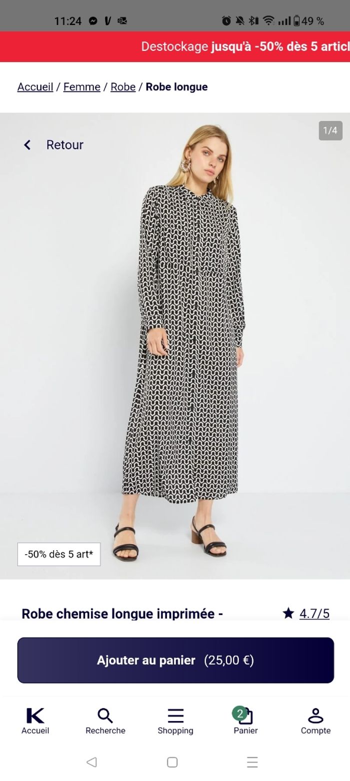 Robe longue - photo numéro 2