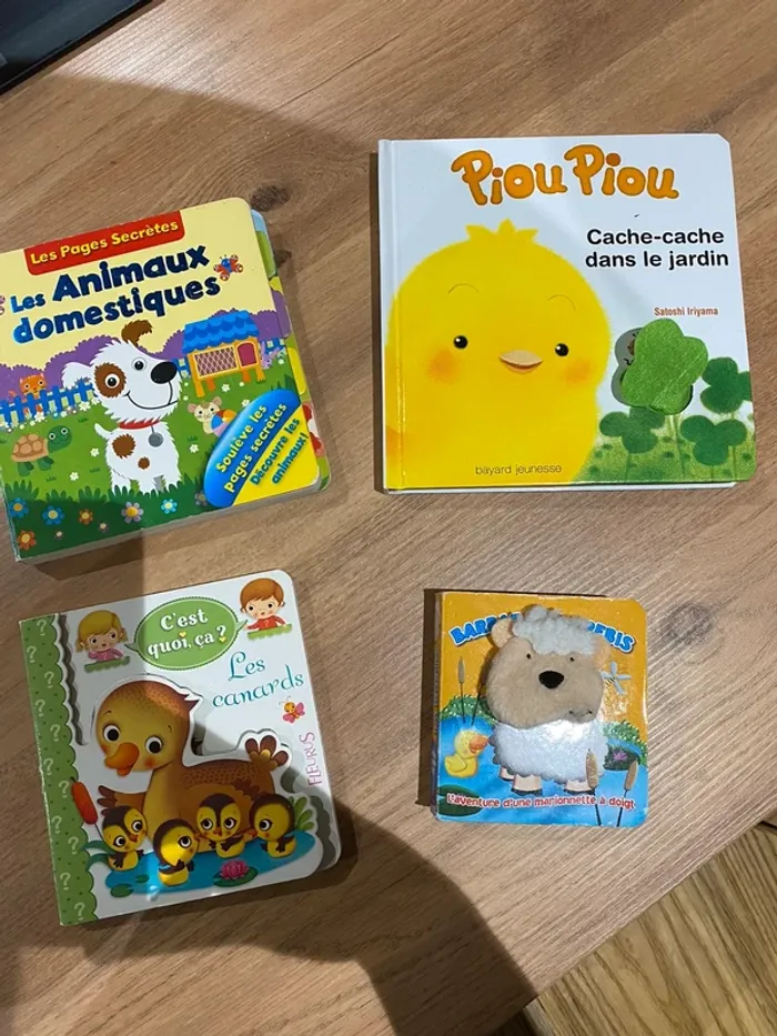 Lot de 4 livres