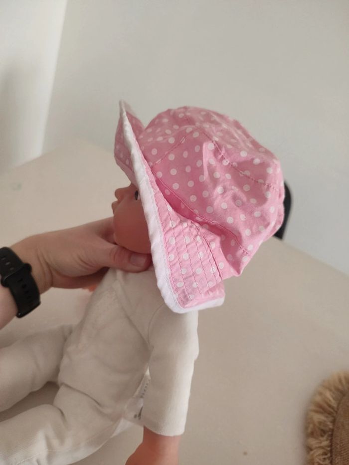 Chapeau a pois blanc - photo numéro 3