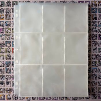 50 Pages de Classeur transparante 3X3 