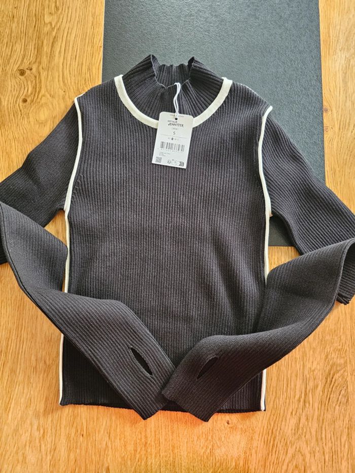 Pull noir neuf Jennyfer