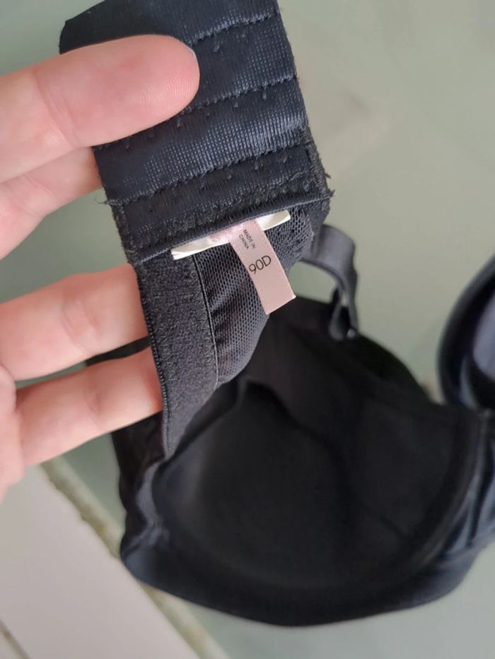 Soutien gorge d'allaitement noir avec armatures - photo numéro 5