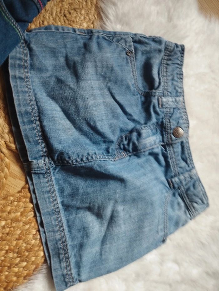 Lot jupes en jean 8ans - photo numéro 5
