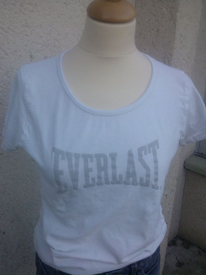 Tee shirt blanc Everlast neuf T38
