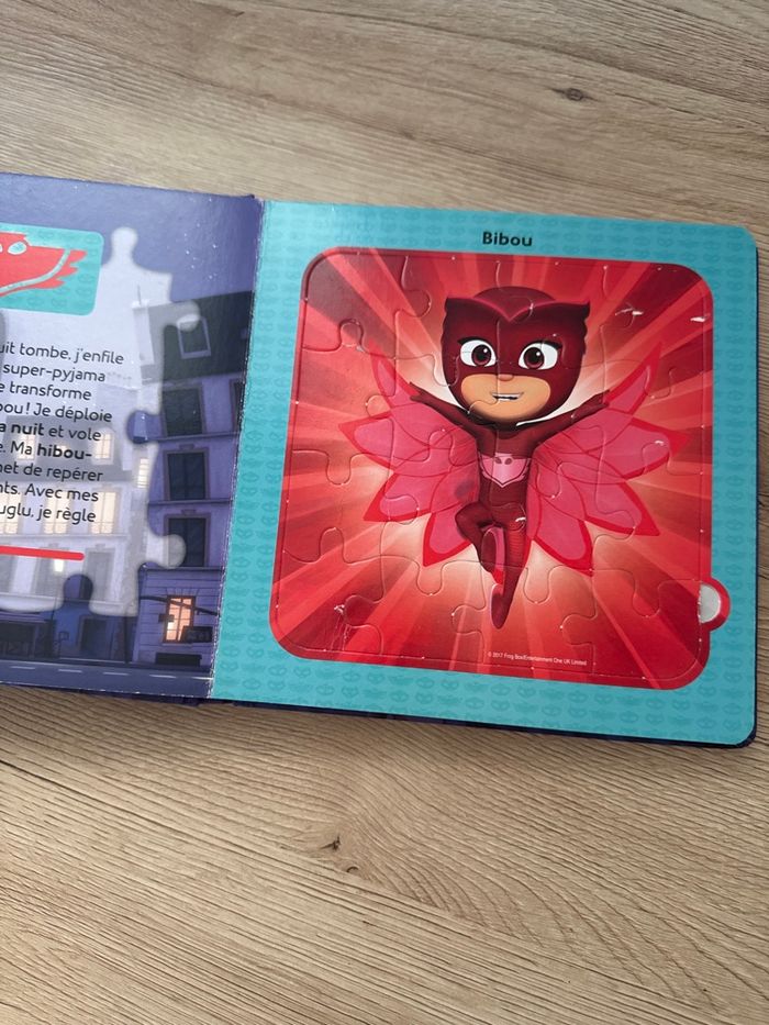 Le livre puzzle des tes héros pyjamasque - photo numéro 3