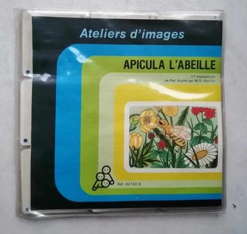 apicula l'abeille atelier d'images diapositives