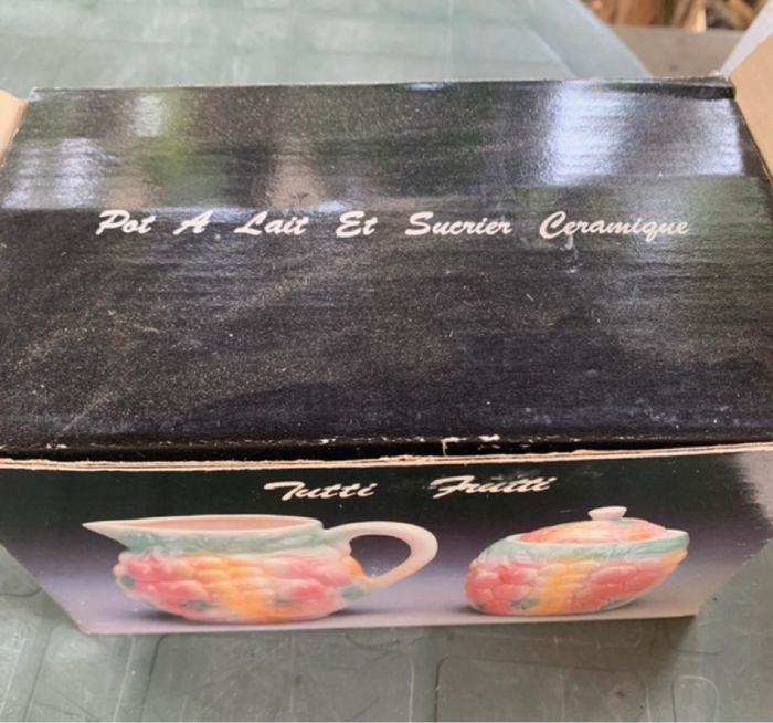 Pot à lait et sucrier - photo numéro 2