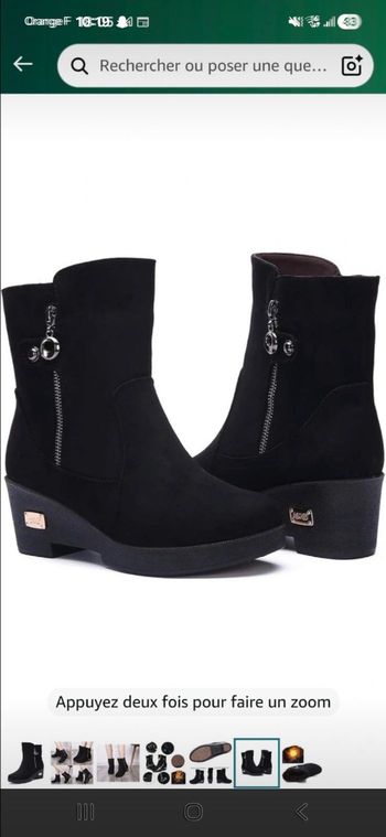 Vend bottine femme