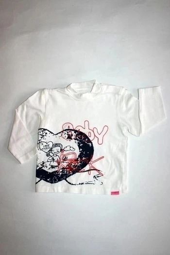 Tee shirt blanc manches longues Kookai 18 mois