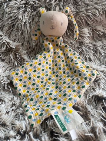 Doudou lapin plat Klorane