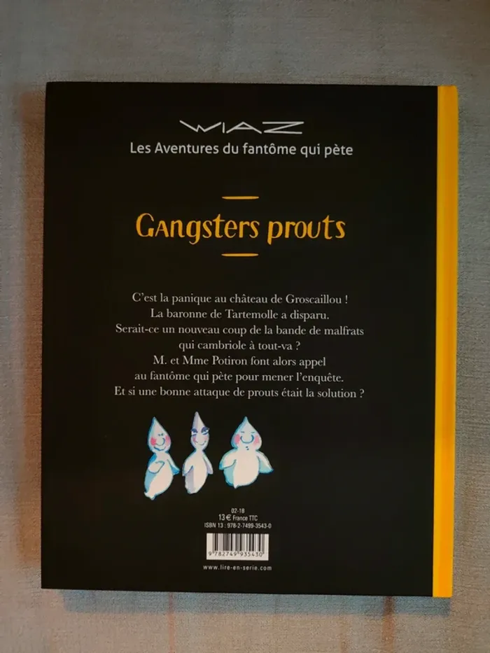 Livre les aventures du fantôme qui pète Wiaz - photo numéro 2