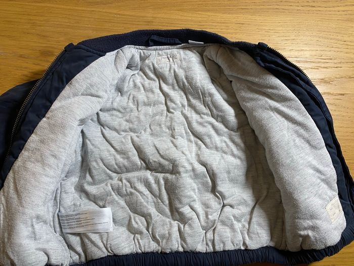 Mango Manteau Blouson bleu marine Taille 18/24 mois - photo numéro 4