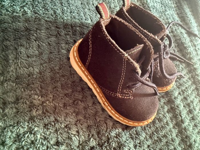 Lot de 2 bottines en daim