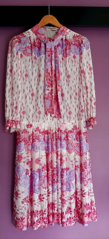 Robe imprimée vintage