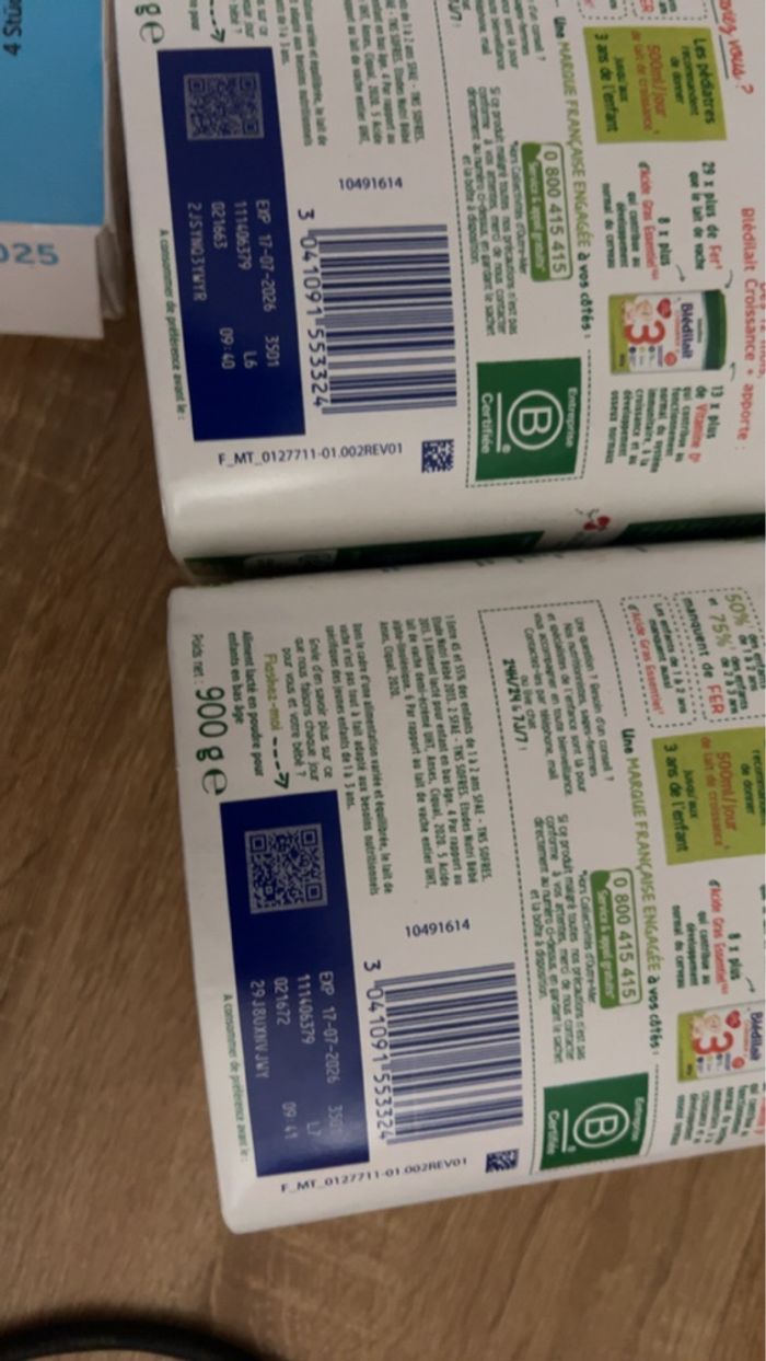 Poudre de lait bébé - photo numéro 2