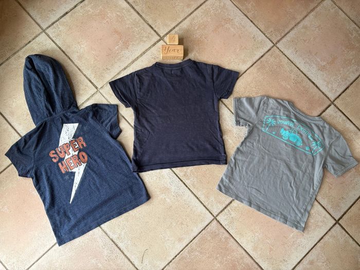 Tee-shirts manches courte 4 ans garçon - photo numéro 2