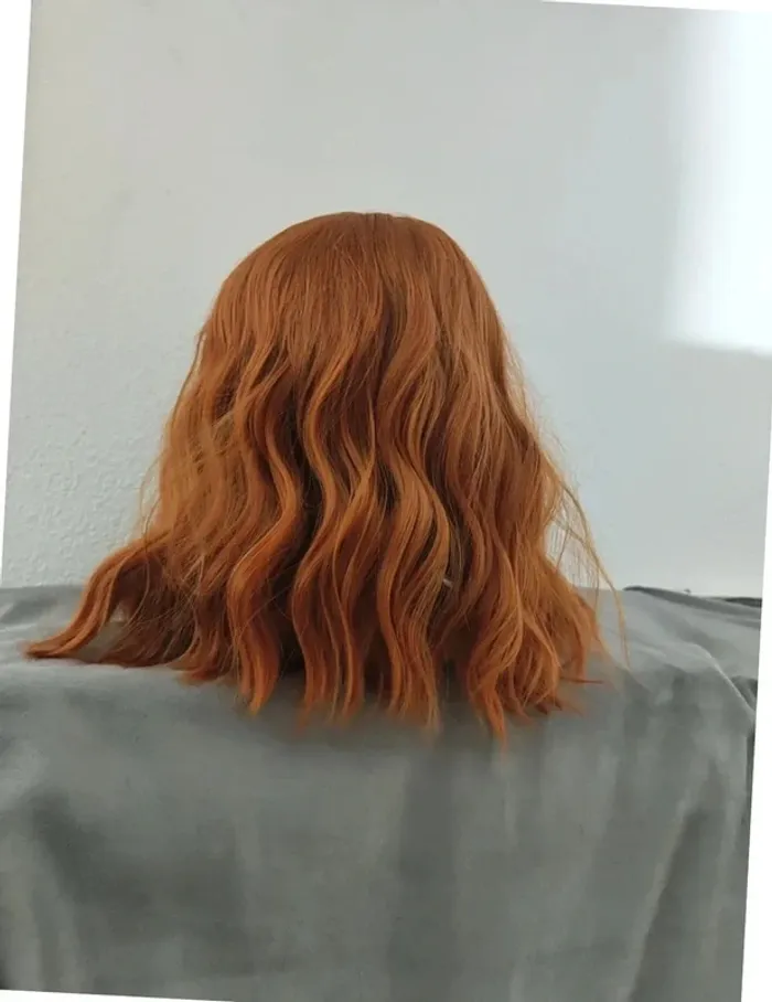 Perruque Naturelle Rousse Glamour Tendance - photo numéro 13