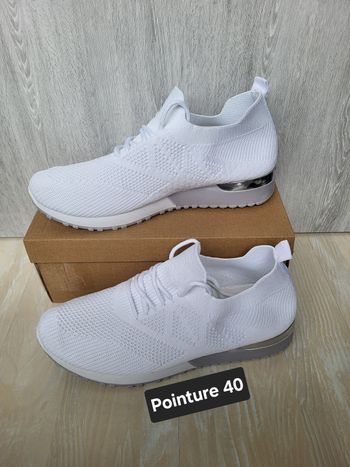 Basket blanches femme pointure 40