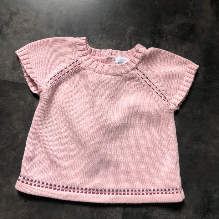Pull manches courtes 2 ans Obaibi