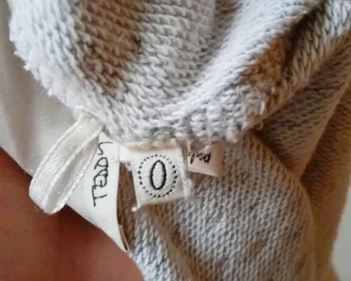 Pull fin gris et blanc avec col 34/36 Teddy Smith - photo numéro 4