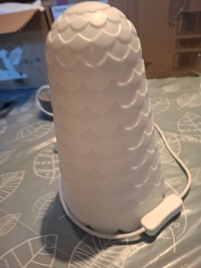 Lampe de chevet enfant forme "Chouette/Hibou" fonctionnel - photo numéro 3