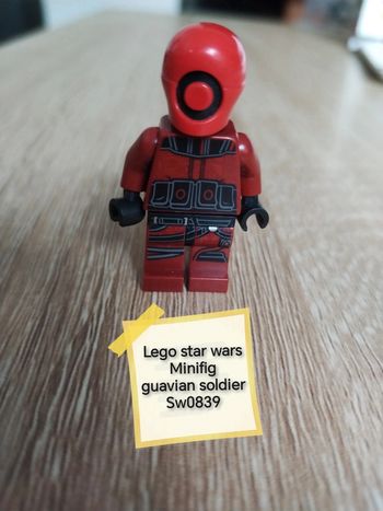 Lego star wars minifig guavian security soldier sw0839