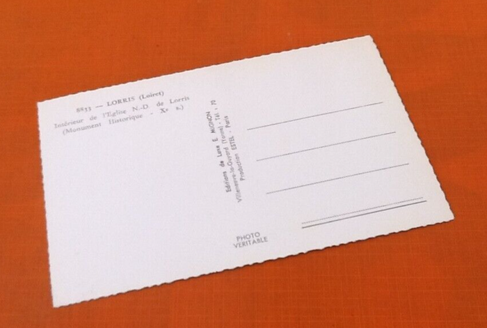 2 Cartes postales anciennes Lorris (Loiret) - photo numéro 5