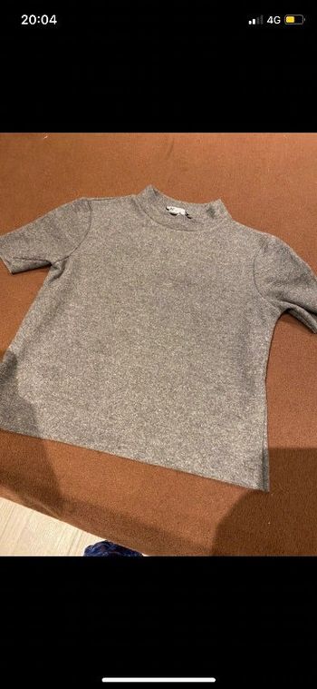 Pull manche courte