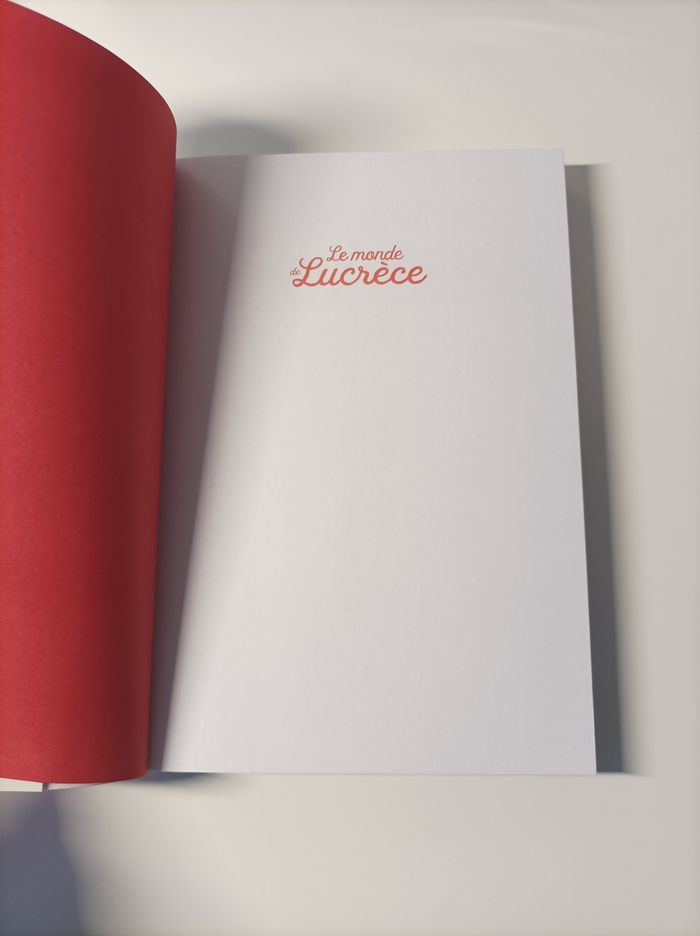 Tome 1 le monde de Lucrèce - photo numéro 2