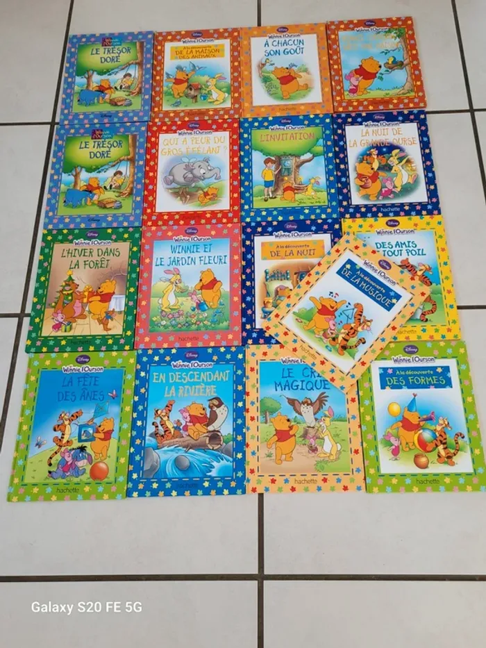 Lot de livres winnie l'ourson
