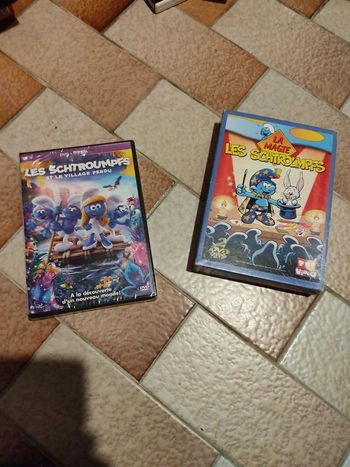 Lot DVD Schtroumpfs