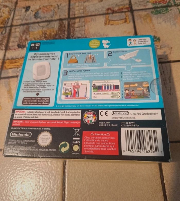 🎮 Jeu Nintendo DS – Marche avec moi : Quel est ton rythme ? 👟 - photo numéro 2