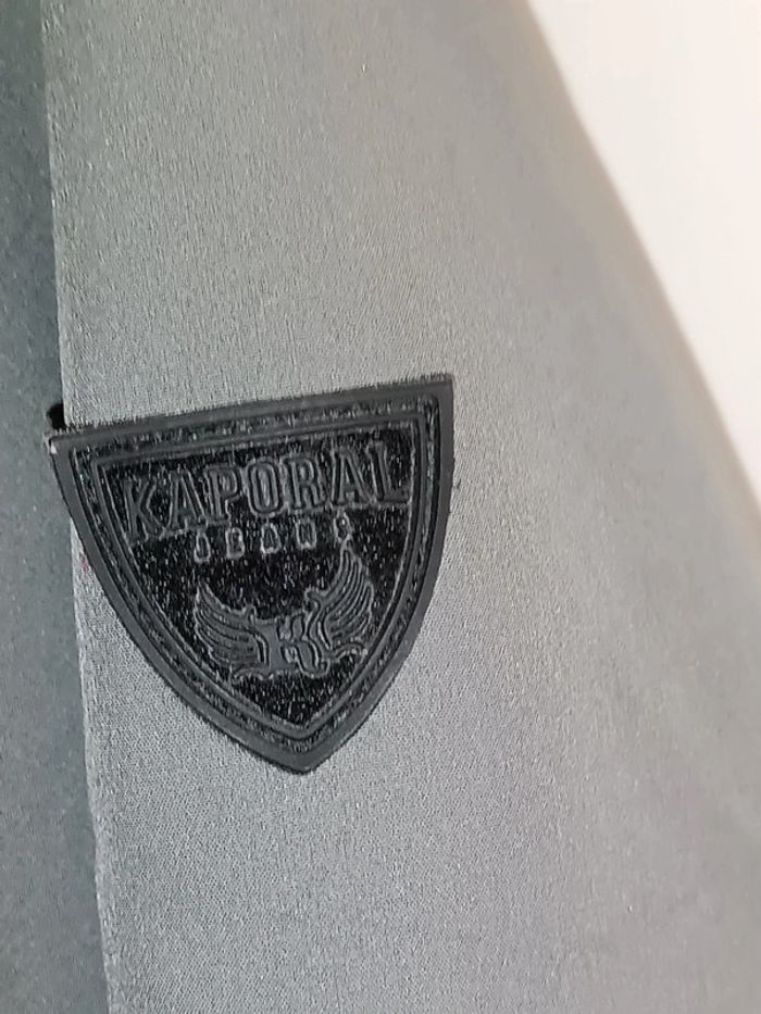 Blouson Kaporal Couleur Gris Taille L - photo numéro 4