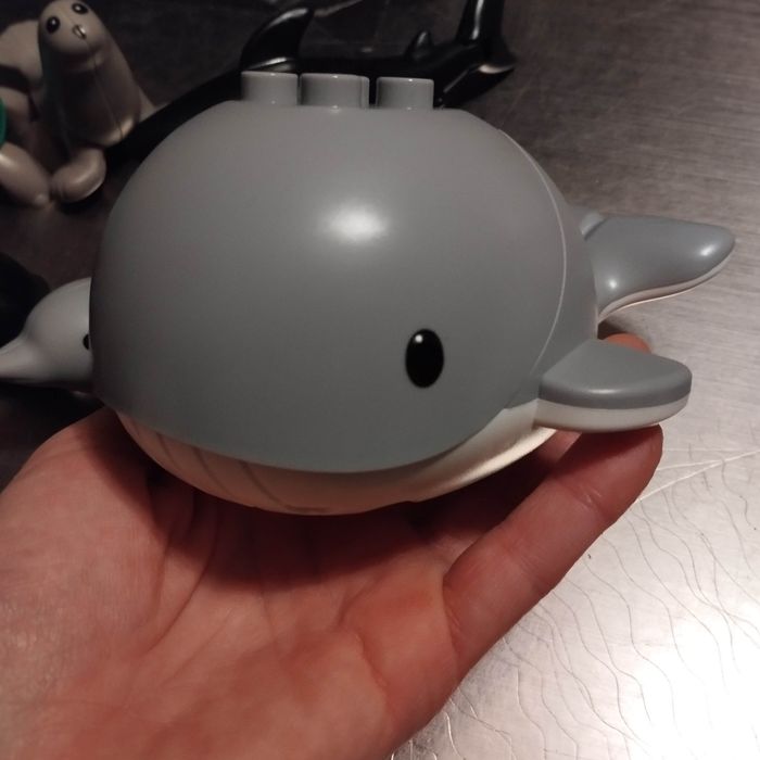 Lot 8 animaux marins briques construction compatible Duplo - photo numéro 2
