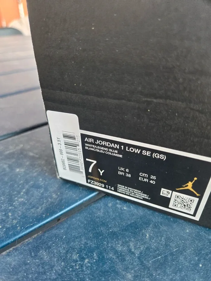 Nike air Jordan 1 low femme taille 40 neuves - photo numéro 10