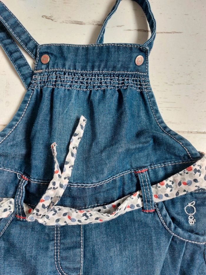 Salopette short Obaibi Taille 6 mois - photo numéro 2