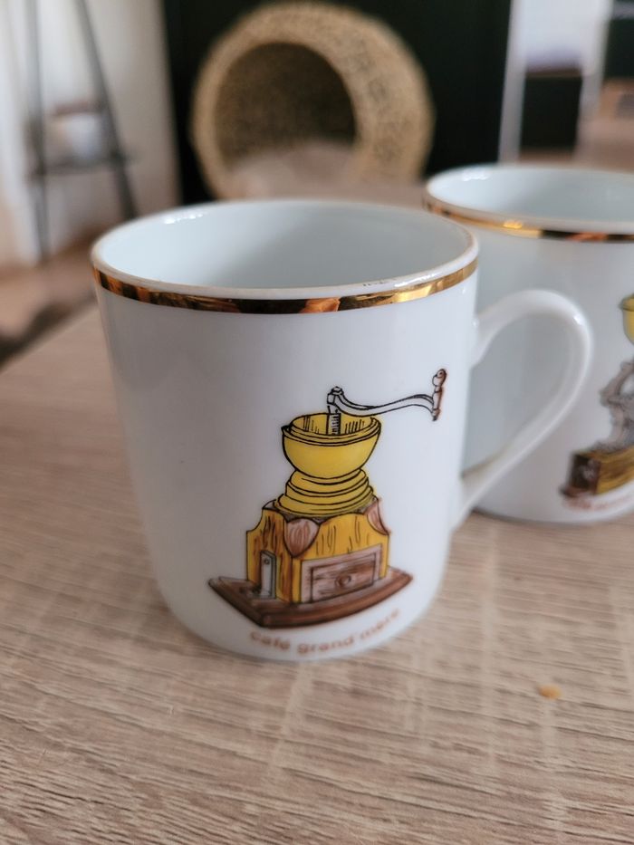 2 tasses à café grand mère - photo numéro 2