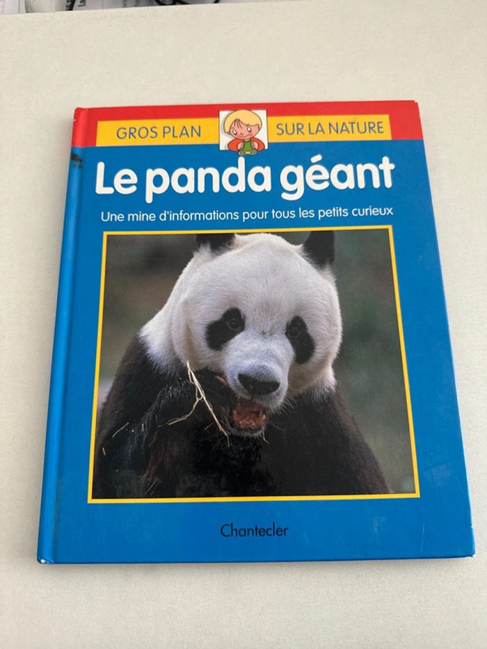Le panda géant gros plan édition chantecler