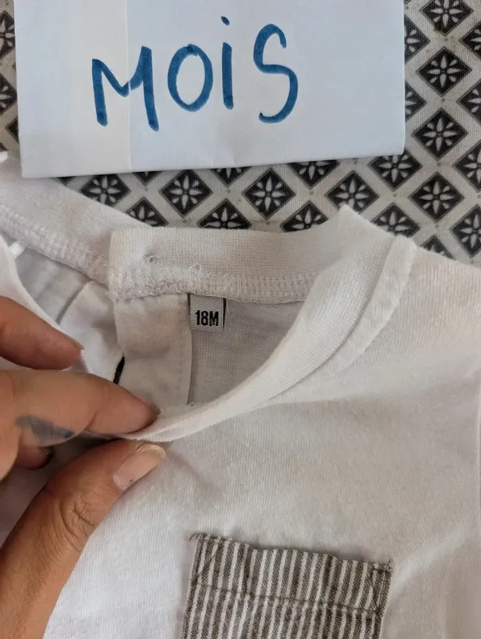 Tee shirt bébé garçon 18 mois - photo numéro 2