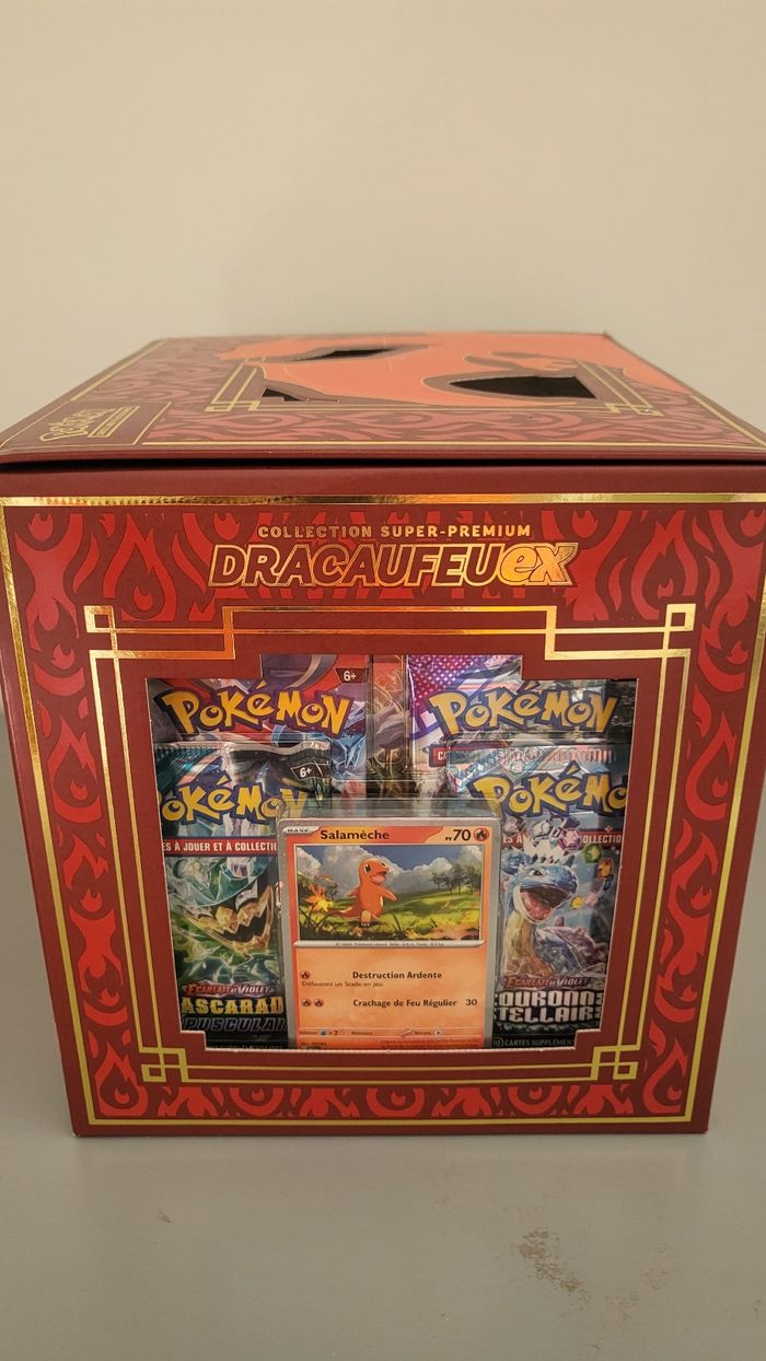 Coffret dracaufeu super premium collection - photo numéro 3