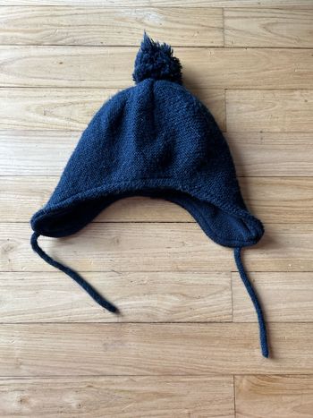 Bonnet bleu kiabi